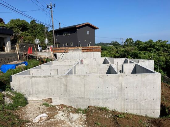 天保山の家■型枠解体のイメージ