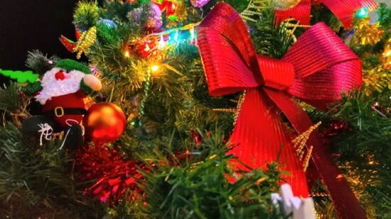 クリスマスも節電が大切のイメージ