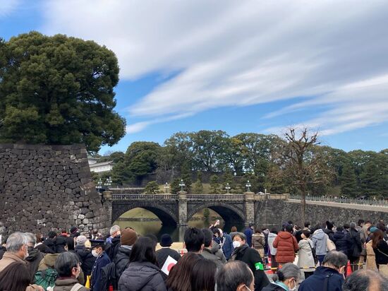 天皇誕生日一般参賀のイメージ