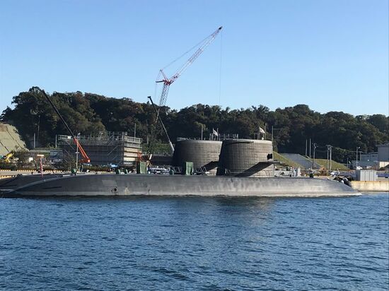 リチウム電池を動力とした潜水艦のイメージ