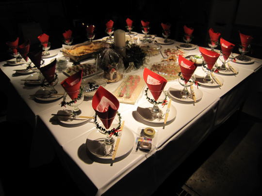 クリスマス晩餐会 in ipada2011