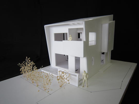 住宅のスタディ模型