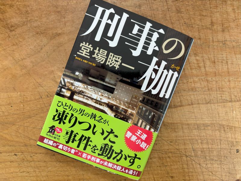 『刑事の枷』堂場瞬一 著のイメージ