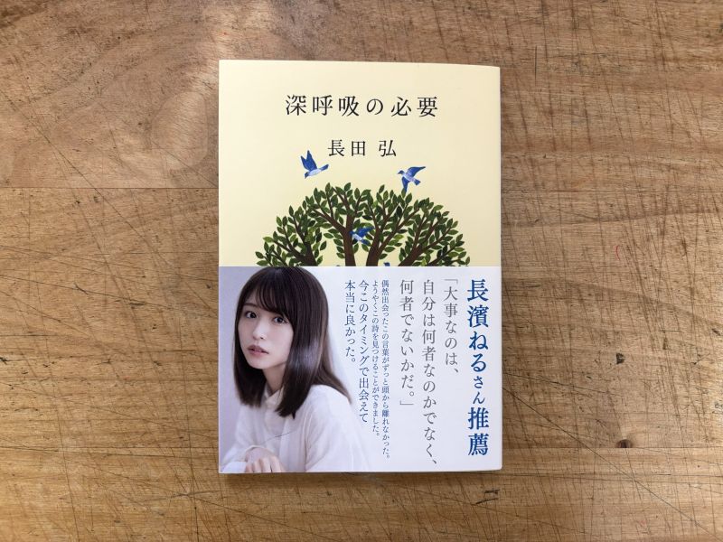 『深呼吸の必要』長田弘 著のイメージ